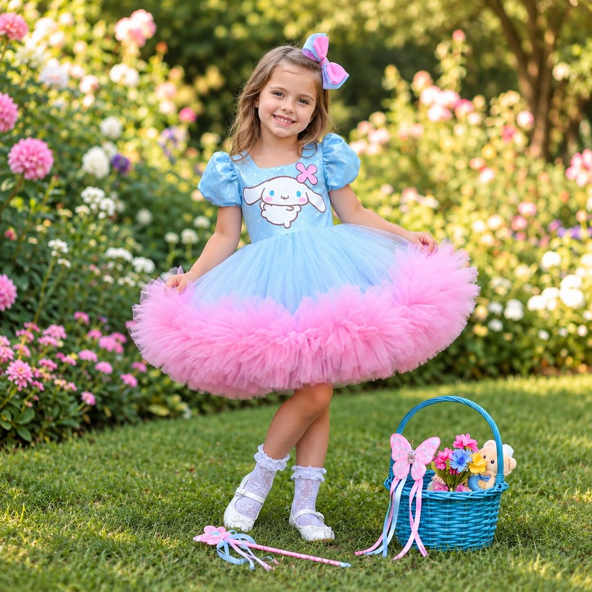 Cinnamoroll Kız Çocuk Abiye