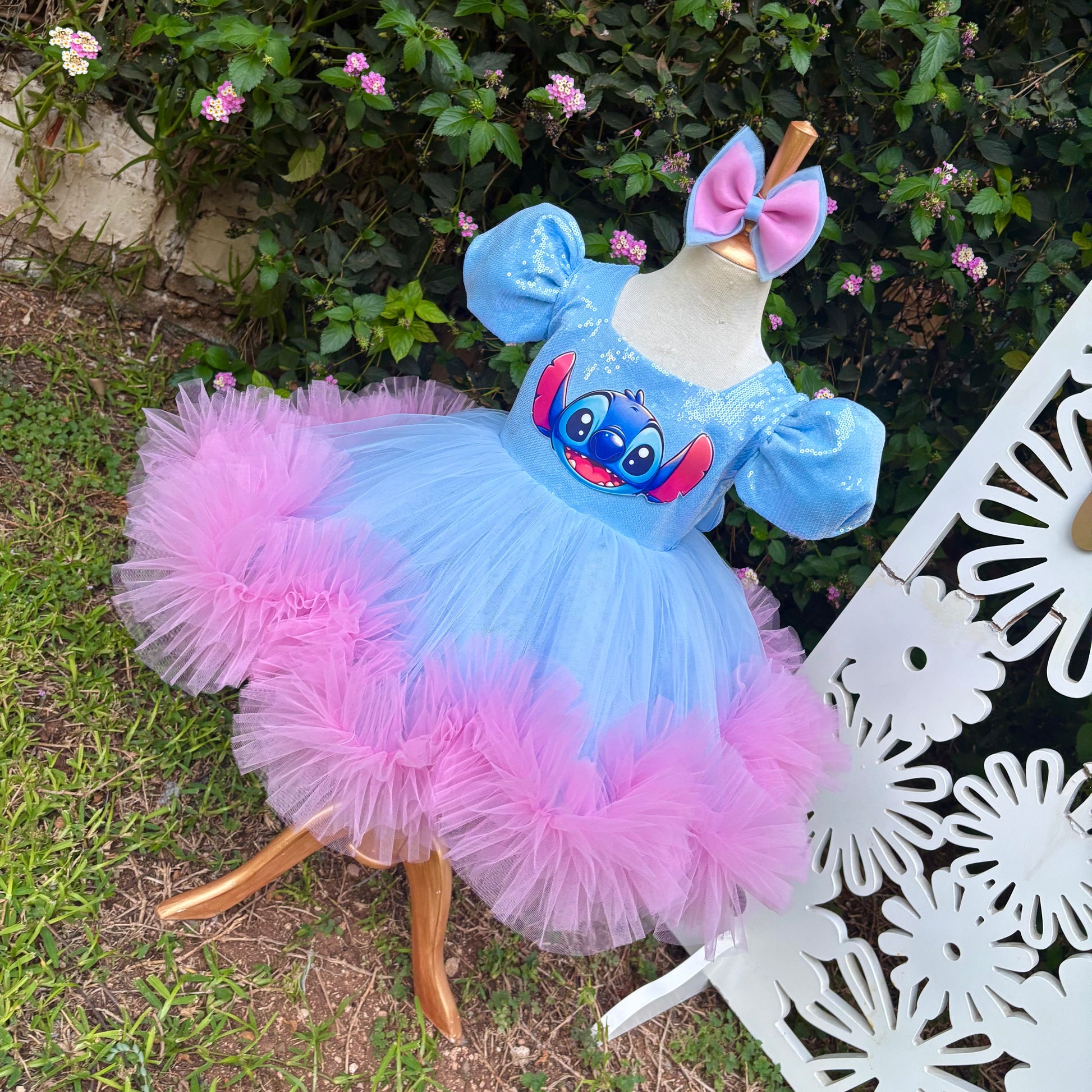 Stitch Kız Çocuk Abiye