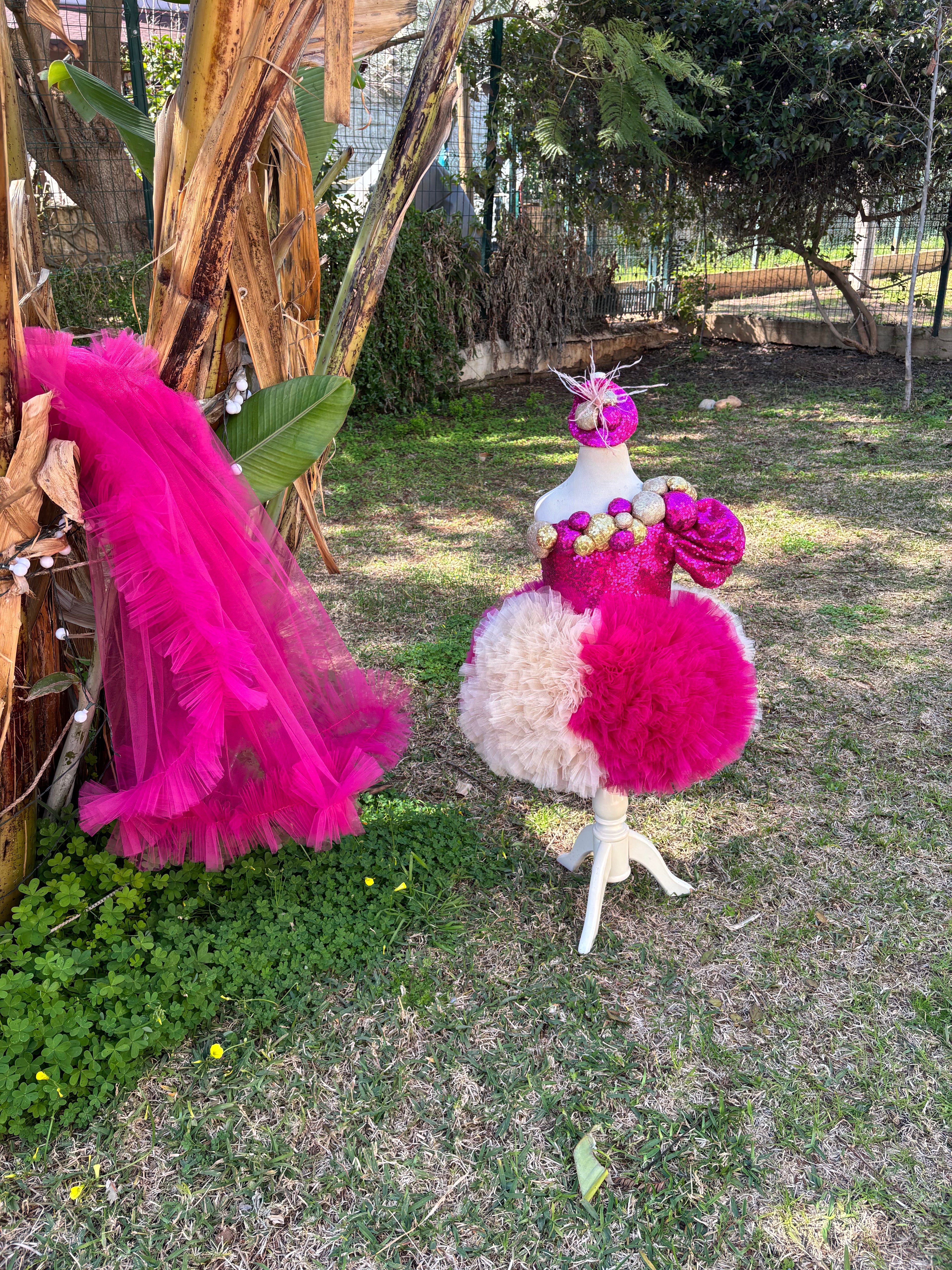 Kabarık Tütülü Kız Çocuk Abiye - ipeqakids