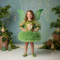 Tinkerbell Baskılı Kız Çocuk Elbisesi - ipeqakids