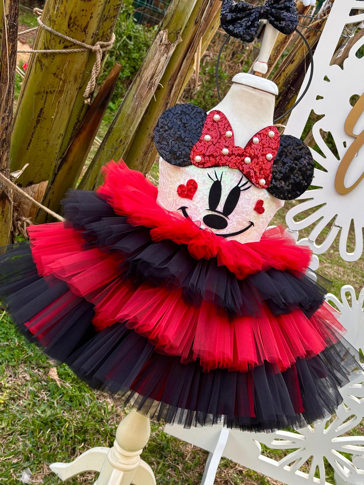 Mickey Mouse Kız Çocuk Elbise - Bebek Parti Kostümü - ipeqakids – kız çocuk elbisesi