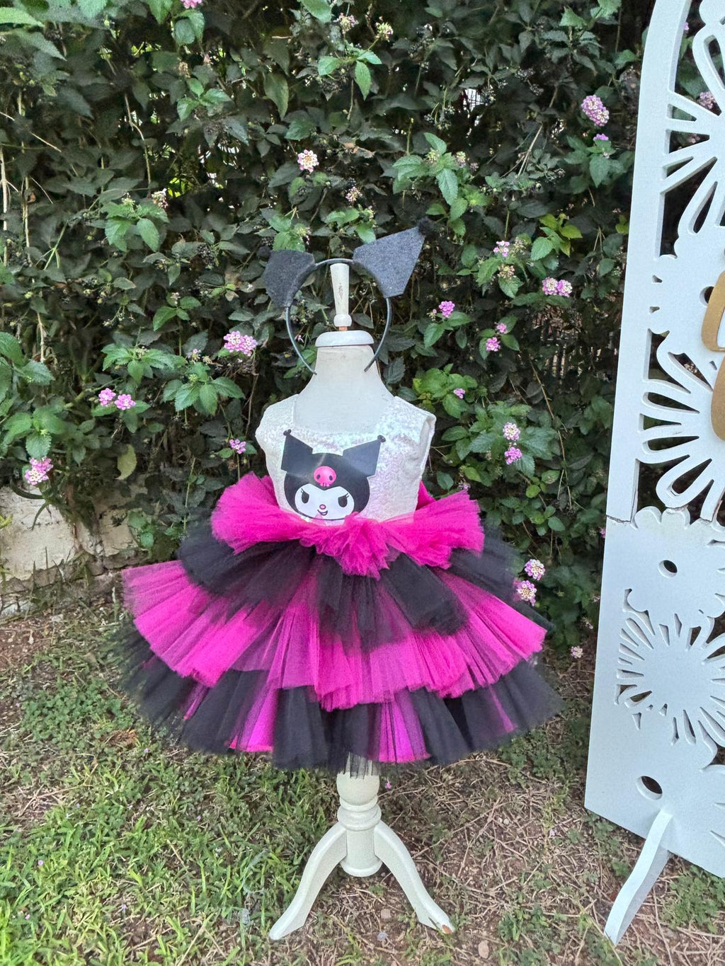 Kuromi Kız Çocuk Abiye - Bebek Doğum Günü Elbisesi - ipeqakids – kız çocuk elbisesi