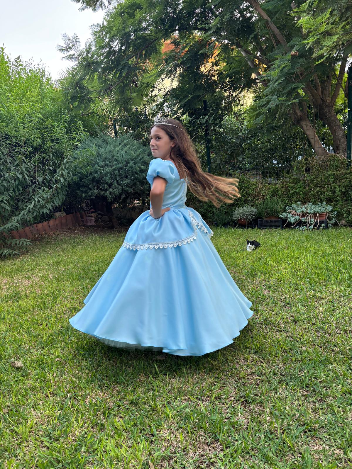 Sindirella Kostümü - Doğum Günü Elbisesi - ipeqakids – kız çocuk elbisesi