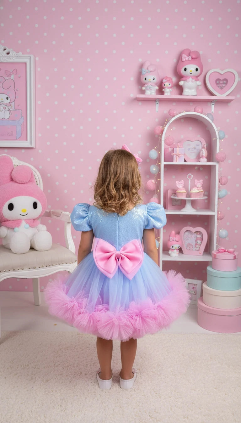 My Melody Kız Çocuk Abiye - Bebek Doğum Günü Elbisesi - ipeqakids – kız çocuk elbisesi