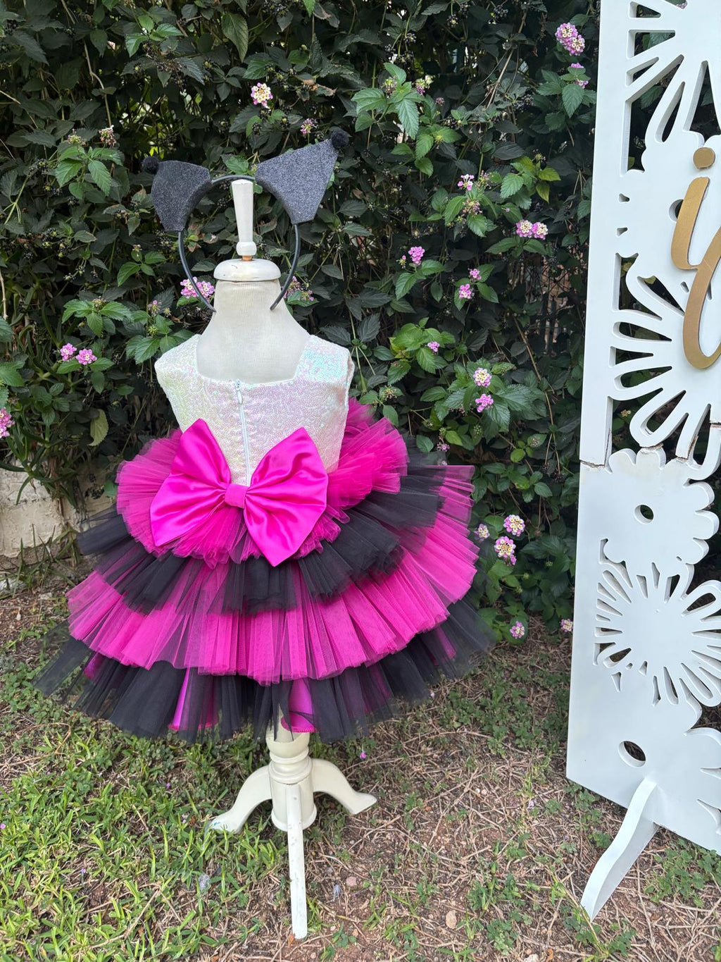 Kuromi Kız Çocuk Abiye - Bebek Doğum Günü Elbisesi - ipeqakids – kız çocuk elbisesi