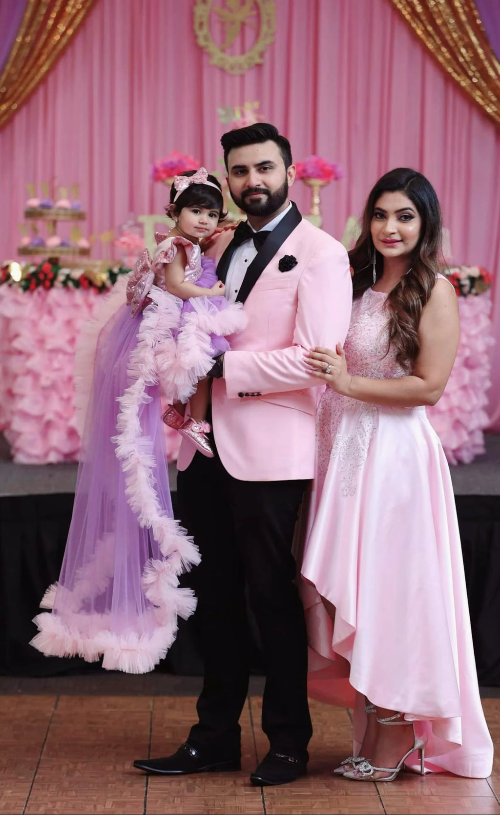 Pudra Lila Kız Çocuk Abiye Elbise - ipeqakids – kız çocuk elbisesi