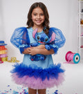 Stitch Baskılı Kız Çocuk Elbisesi - ipeqakids – kız çocuk elbisesi