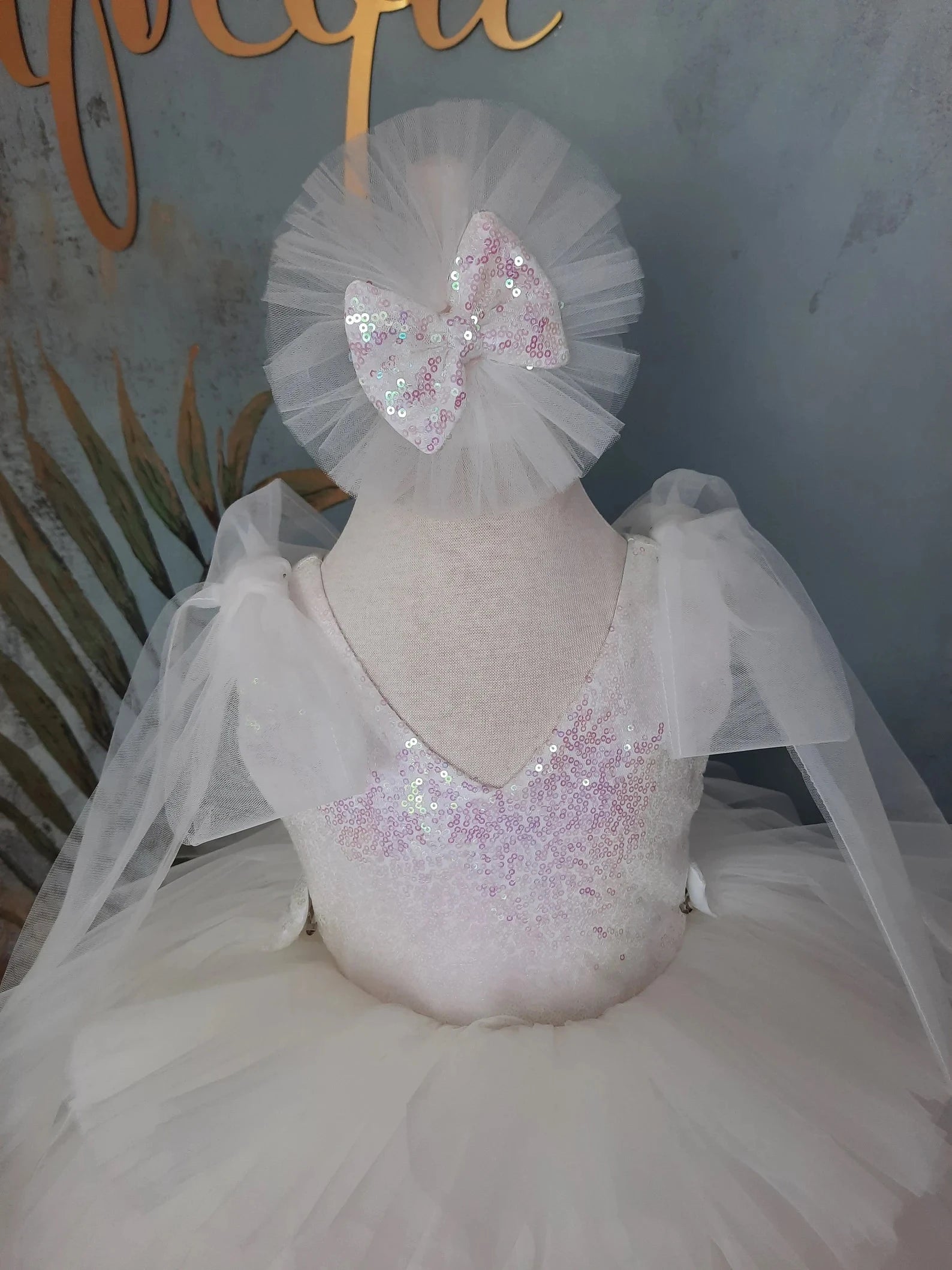 Beyaz Kız Çocuk Düğün Elbisesi - Bebek Abiye - ipeqakids – kız çocuk elbisesi