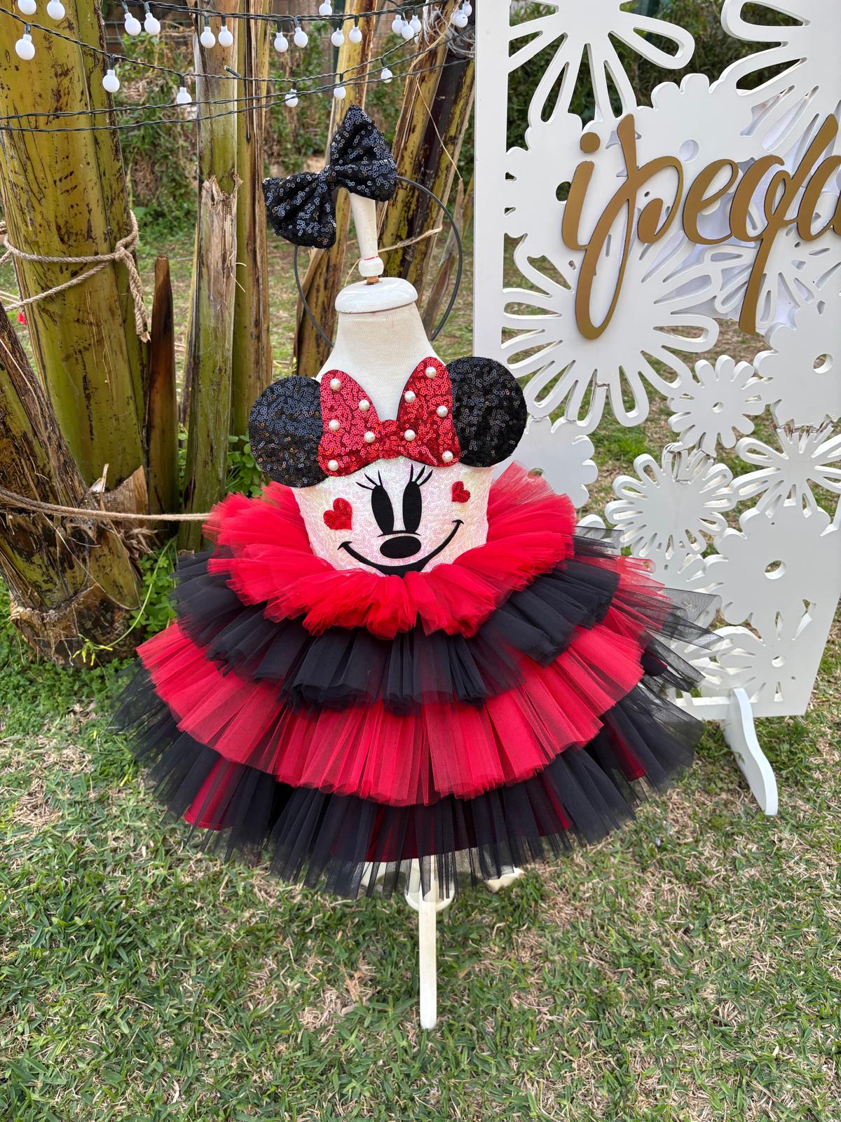 Mickey Mouse Kız Çocuk Elbise - Bebek Parti Kostümü - ipeqakids – kız çocuk elbisesi