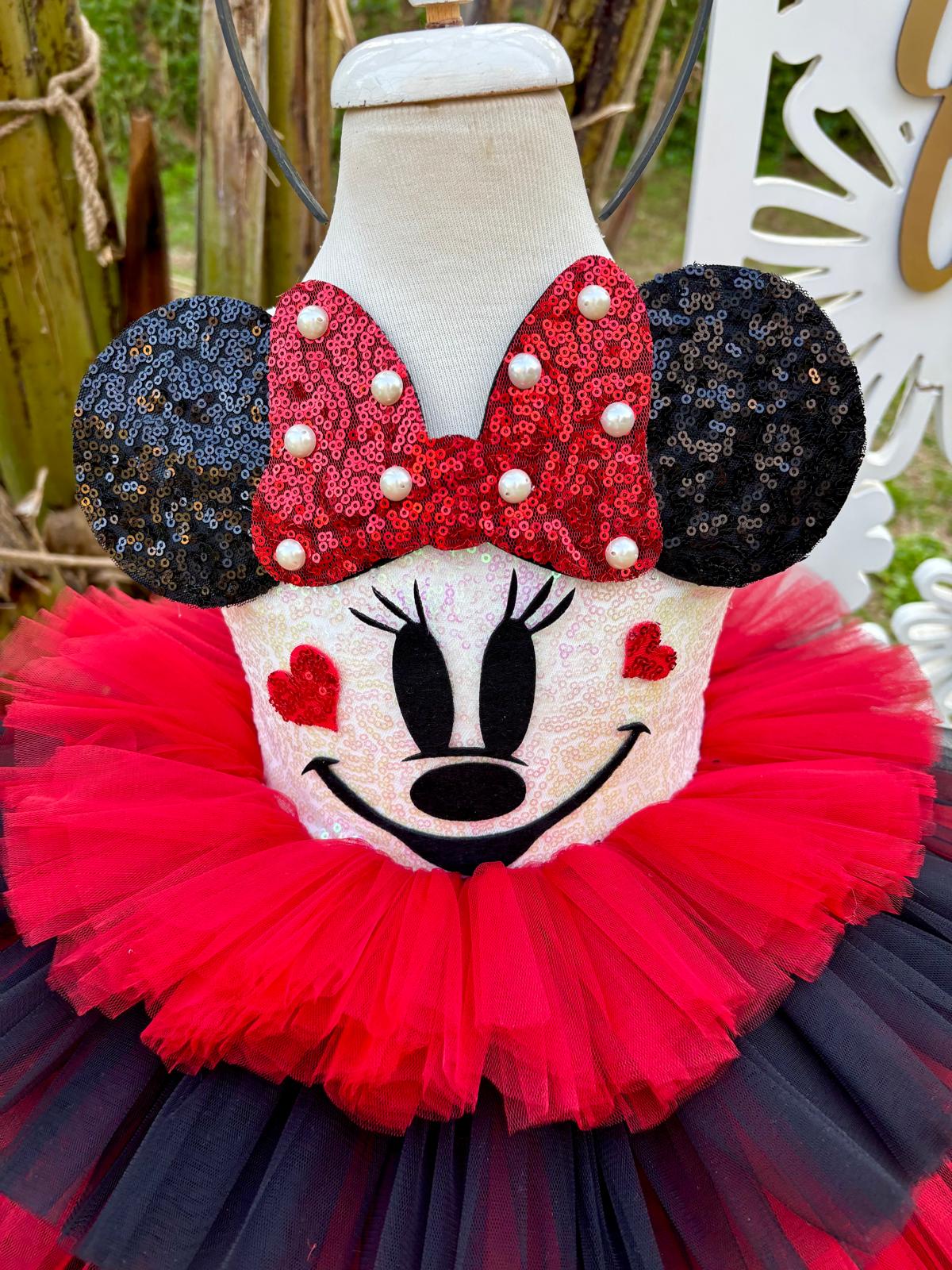 Mickey Mouse Kız Çocuk Elbise - Bebek Parti Kostümü - ipeqakids – kız çocuk elbisesi