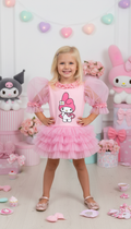 My Melody Baskılı Kız Çocuk Elbisesi - ipeqakids